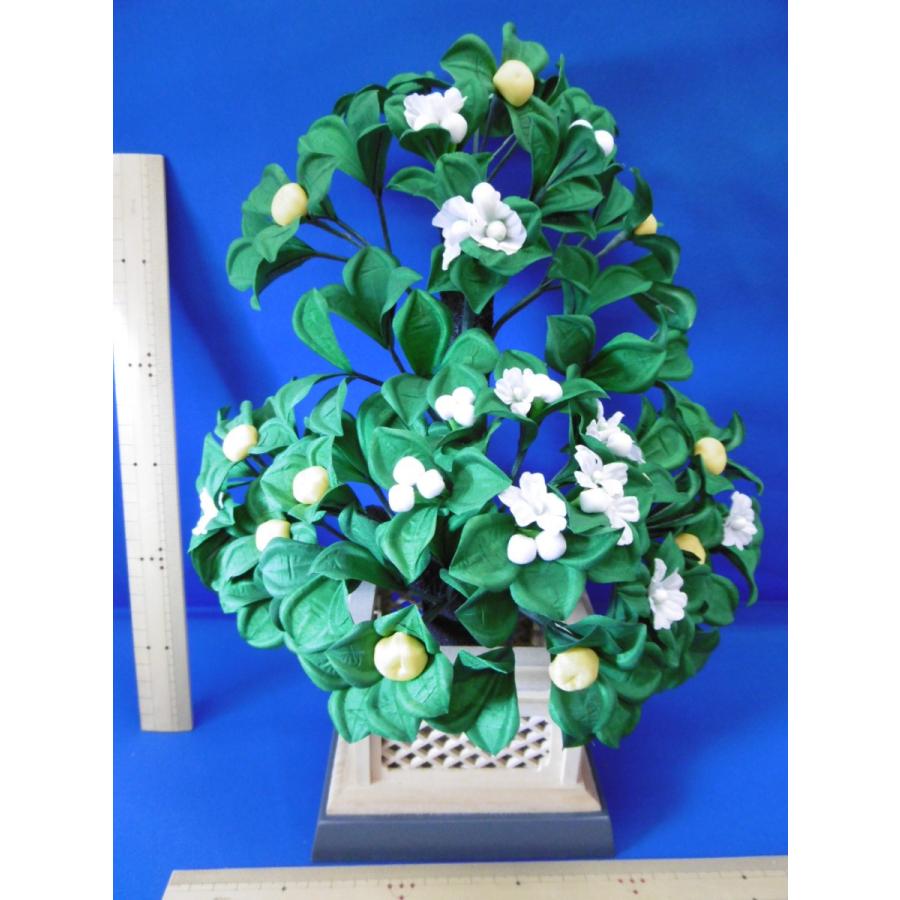 雛まつり☆御花単品☆桜橘明日香自然木40号(高さ33cm)☆京都御所