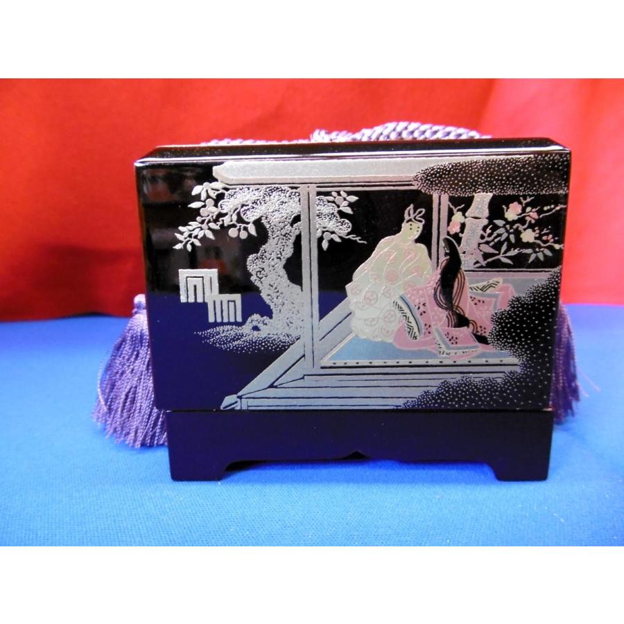 雛まつり☆究極の木製お道具☆極上溜塗☆5点セット源氏香25号(横幅