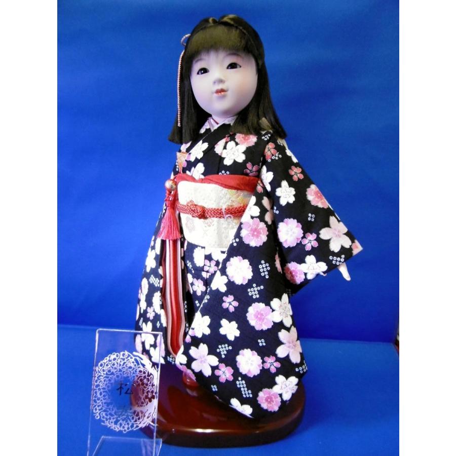 市松人形単品☆10号 特選友禅 0533（高さ：約38cm）☆雛人形 