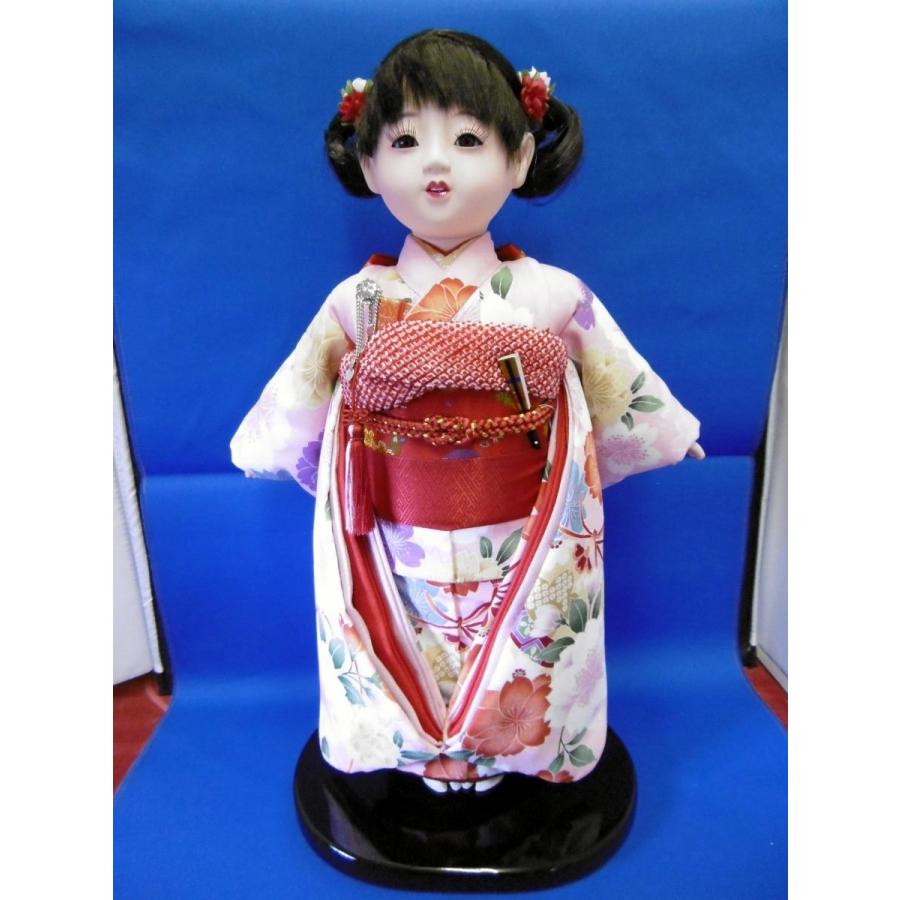 市松あやつり人形単品☆１４号 京友禅 １６０２ （高さ：約４６ｃｍ）☆雛人形と一様さにお飾り下さい☆ガラスケースは付いておりません 記念、行事用品-雛人形