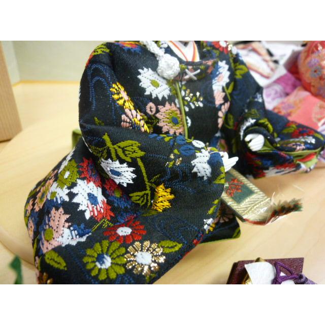 ひな人形☆限定特価＆送料無料☆親王飾り☆横幅５0x奥行３０x高さ４８cm☆楓セット☆高級感のある檜風収納台　シンプルな２人飾_9