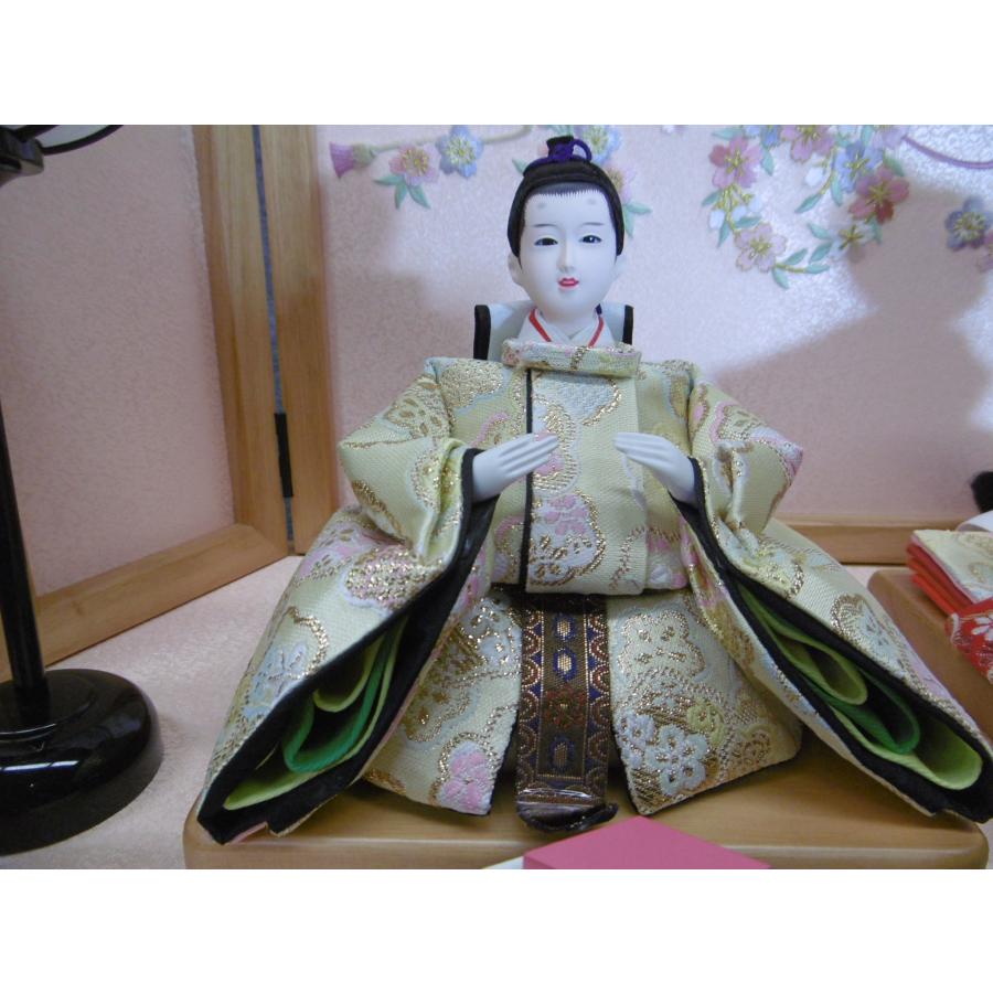 ひな人形☆限定超特価＆送料無料☆低床型三段五人飾り☆横幅60x奥行