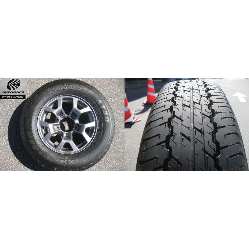 スズキ ジムニーシエラ（JB74W）純正 タイヤホイールセット 15  