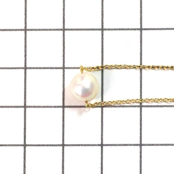 MIKIMOTO ミキモト K18YG アコヤ 真珠/パール ペンダント MIKIMOTO ミキモト K18YG アコヤ 真珠/パール ペンダント