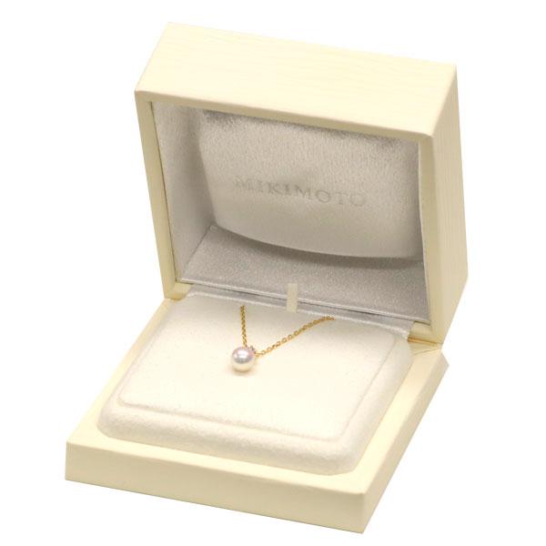 MIKIMOTO ミキモト K18YG アコヤ真珠 ダイヤモンド ペンダント MIKIMOTO ミキモト K18YG アコヤ真珠 ダイヤモンド ペンダント