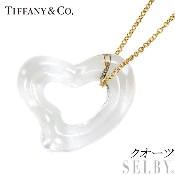 TIFFANY&Co. ティファニー K18YG クオーツ ペンダントネックレス TIFFANY&Co. ティファニー K18YG クオーツ ペンダントネックレス