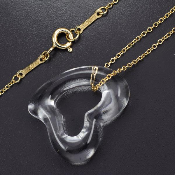 TIFFANY&Co. ティファニー K18YG クオーツ ペンダントネックレス TIFFANY&Co. ティファニー K18YG クオーツ ペンダントネックレス