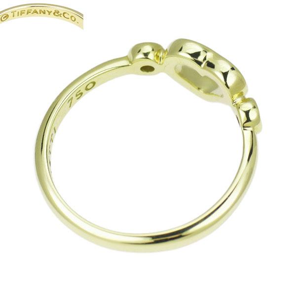 TIFFANY&Co. ティファニー K18YG ダイヤモンド リング オープン TIFFANY&Co. ティファニー K18YG ダイヤモンド リング オープン