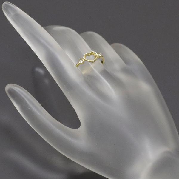TIFFANY&Co. ティファニー K18YG ダイヤモンド リング オープン TIFFANY&Co. ティファニー K18YG ダイヤモンド リング オープン