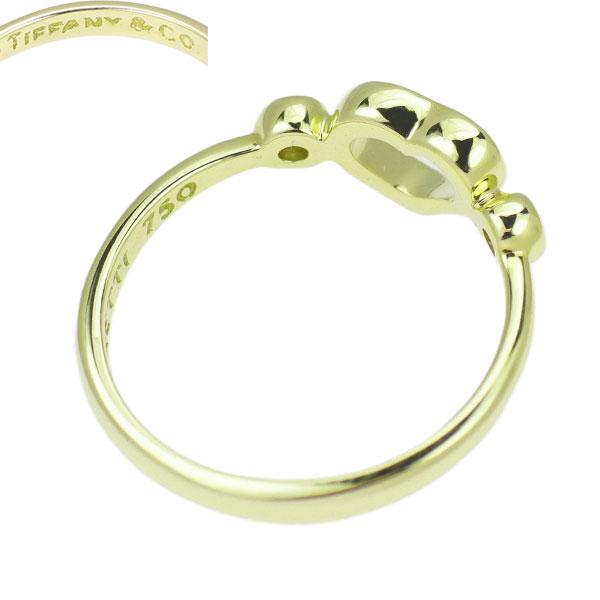 TIFFANY&Co. ティファニー K18YG ダイヤモンド リング オープン TIFFANY&Co. ティファニー K18YG ダイヤモンド リング オープン