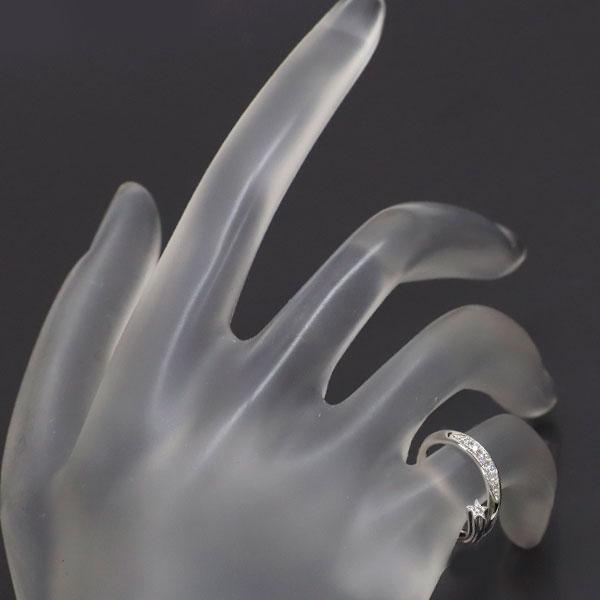 STAR JEWELRY スタージュエリー K18WG ダイヤモンド リング 0.05 STAR JEWELRY スタージュエリー K18WG ダイヤモンド リング 0.05