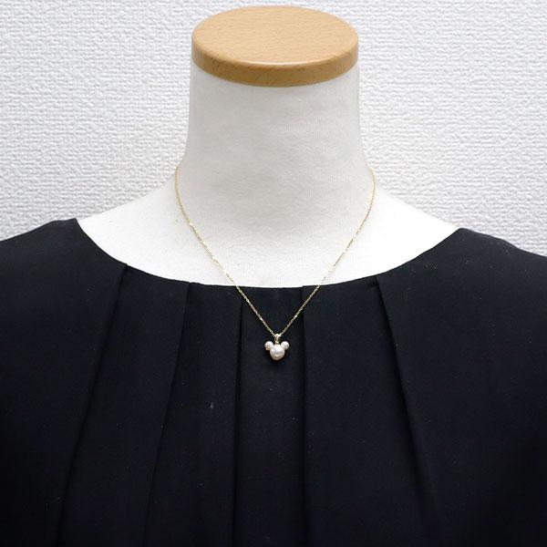 MIKIMOTO ミキモト K18YG アコヤ 真珠 ペンダントネックレス 径 MIKIMOTO ミキモト K18YG アコヤ 真珠 ペンダントネックレス 径