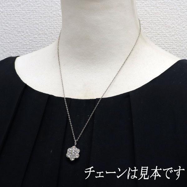最終お値下げ》ダイヤモンドネックレス 0.5ct pt900 フラワー 【公式通販】