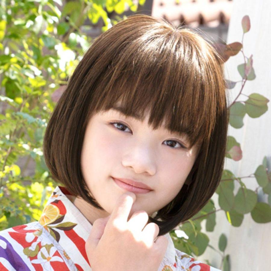 帽子ウィッグ プリシラ フィット  ボブ 髪付き帽子 BO-10 耐熱 PRISILA 簡単 自然 ウイッグ かつらの画像