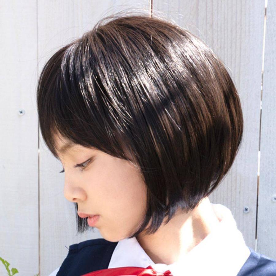 プリシラ 帽子 ウィッグ フィット  ショートボブ 帽子付きウィッグ BO-11 耐熱 PRISILA ウイッグ かつら 髪付き帽子の画像