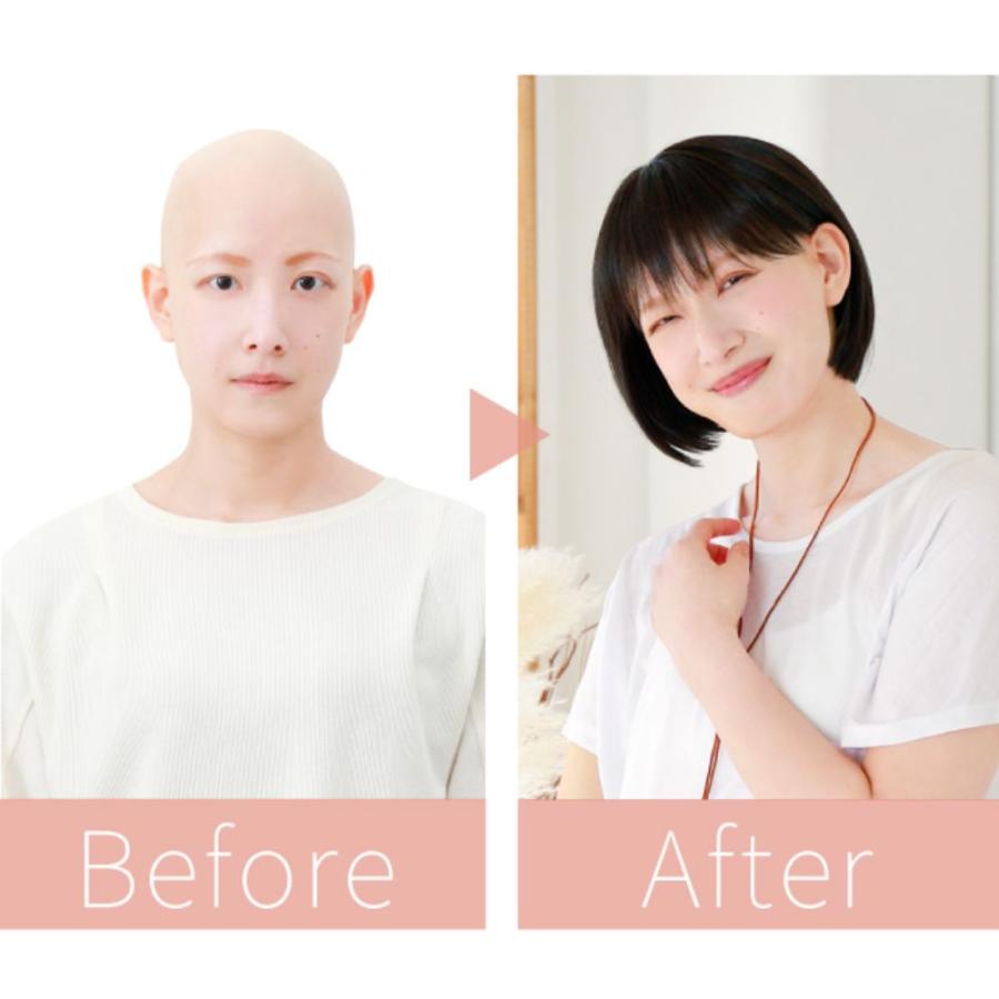プリシラ 帽子 ウィッグ フィット  ショートボブ 帽子付きウィッグ BO-11 耐熱 PRISILA ウイッグ かつら 髪付き帽子の画像
