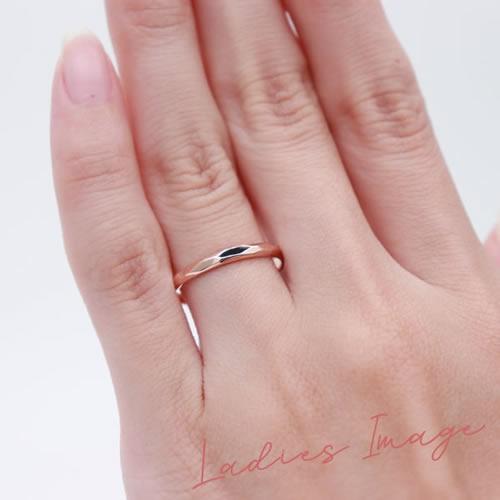 ペアリング カップル 2個セット 刻印 結婚指輪 大きいサイズ 指輪 40代 シルバー925 セミオーダーメイド 019R-KS-BKPK* (S21)_6