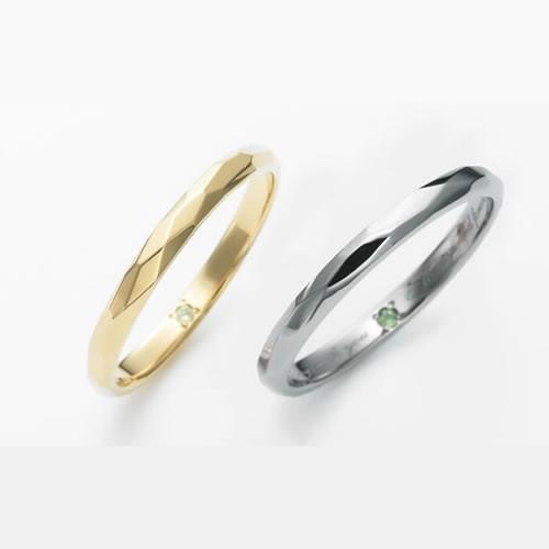 ペアリング カップル 2個セット 刻印 結婚指輪 大きいサイズ 指輪 40代 シルバー925 セミオーダーメイド 019R-KS-BKYG* (S21)_2