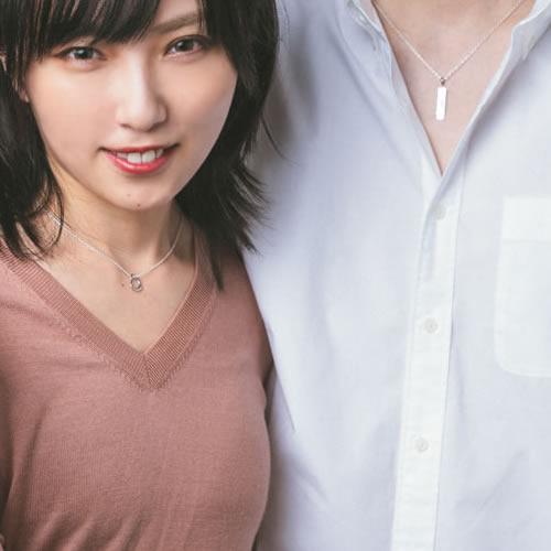 ペアネックレス 安い 学生 30代 40代 刻印 大人 人気 カップル ペア ネックレス 2本セット セミオーダーメイド 020N-KS* (S21)_1