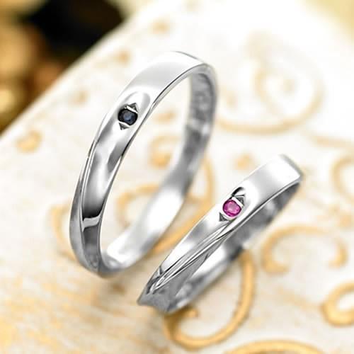 ペアリング カップル 2個セット 刻印 結婚指輪 大きいサイズ 指輪 40代 50代 シルバー925 セミオーダーメイド 024R-KS*｜select-alei