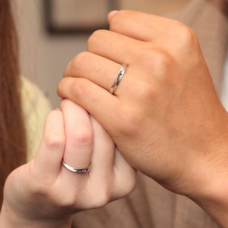 結婚指輪　ペア ✨新作✨ペアリング【セット】 結婚指輪 S 925 シルバー 受注