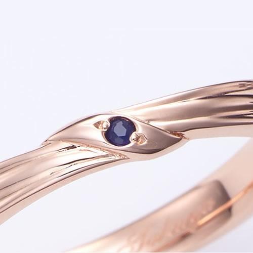 ペアリング カップル 2個セット 刻印 結婚指輪 大きいサイズ 指輪 40代 シルバー925 セミオーダーメイド 032R-KS-BKPK^ | Fiss | 06