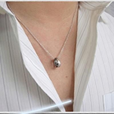 ペアネックレス 刻印 安い 学生 刻印 30代 40代 50代 大人 カップル ペア 人気 close to me SN13-081-082の画像