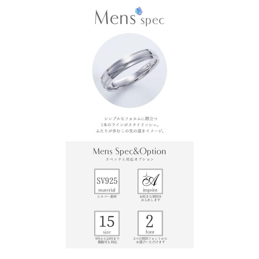 結婚指輪 プラチナ ペアリング シルバー PT950 安い 指輪 ヒロインマリッジ Ladies Firstシリーズ 11-22-4161-SVPT (L28)の画像