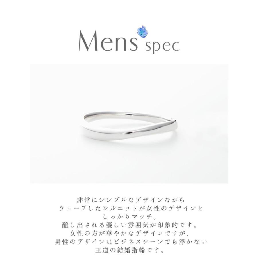 結婚指輪 婚約指輪 プラチナ シルバー Pt950 安い 指輪 ヒロインマリッジ プロミスシリーズ 11-4140SV_ 20-0855PT (L35)の画像