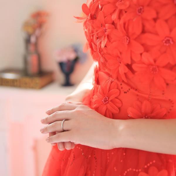 結婚指輪 婚約指輪 ホワイトゴールド シルバー K10 安い 指輪 ヒロインマリッジ プロミスシリーズ 22-4174SV_ 26-2221K10WG (L35)の画像