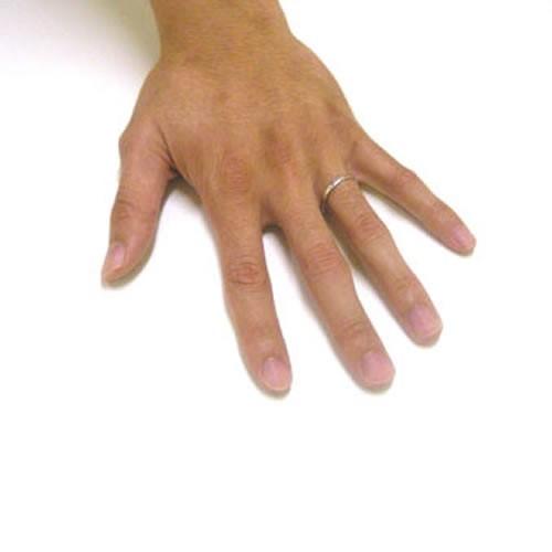 結婚指輪 プラチナ マリッジリング ペアリング 安い 指輪 ペア 40代  50代 ストレートライン 無料刻印 Ange 11-22-4242-pt (L28)の画像