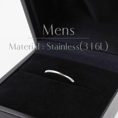 結婚指輪 ダイヤ付 プラチナ ペア 安い ステンレス マリッジリング 50代 ペアリング ヒロインマリッジ セミオーダーメイド HM009R-KS* (S28)の画像