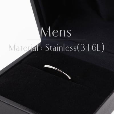 結婚指輪 プラチナ ダイヤ付 ペア 安い ステンレス マリッジリング 50代 ペアリング ヒロインマリッジ セミオーダーメイド HM010R-KS* (S28)の画像
