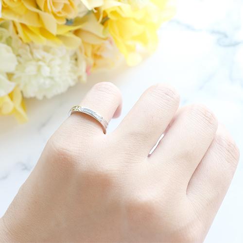 ピンキーリング 1号 2号 3号 4号 5号 刻印 人気 指輪 40代 50代 レディース メンズ セミオーダーメイド 007R-K*単品 | Fiss | 01