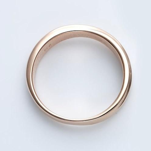 ピンキーリング 1号 2号 3号 4号 5号 刻印 人気 指輪 40代 50代 レディース メンズ セミオーダーメイド 004R-KS-PK*単品