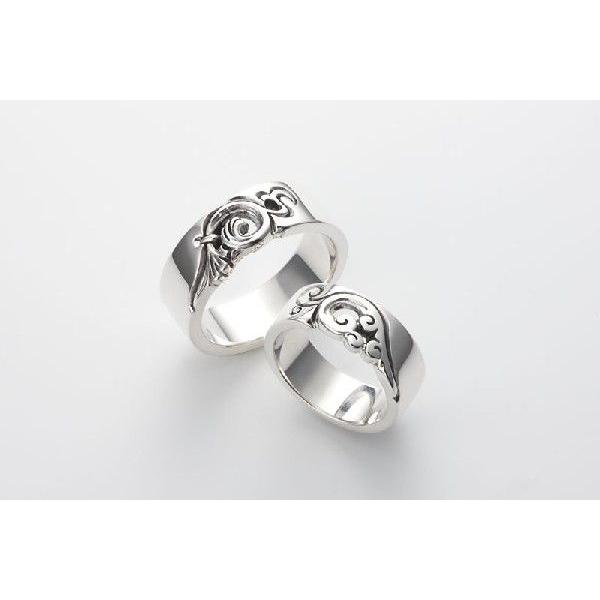 エムズコレクション M's collection シークレットハート シルバーペアリング ms-mc-375-mc-376の画像