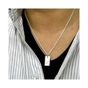 ペアネックレス 安い 学生 30代 40代 刻印 大人 人気 カップル ペア2本セット セミオーダーメイド NECKLACE01-KS* (S21)の画像