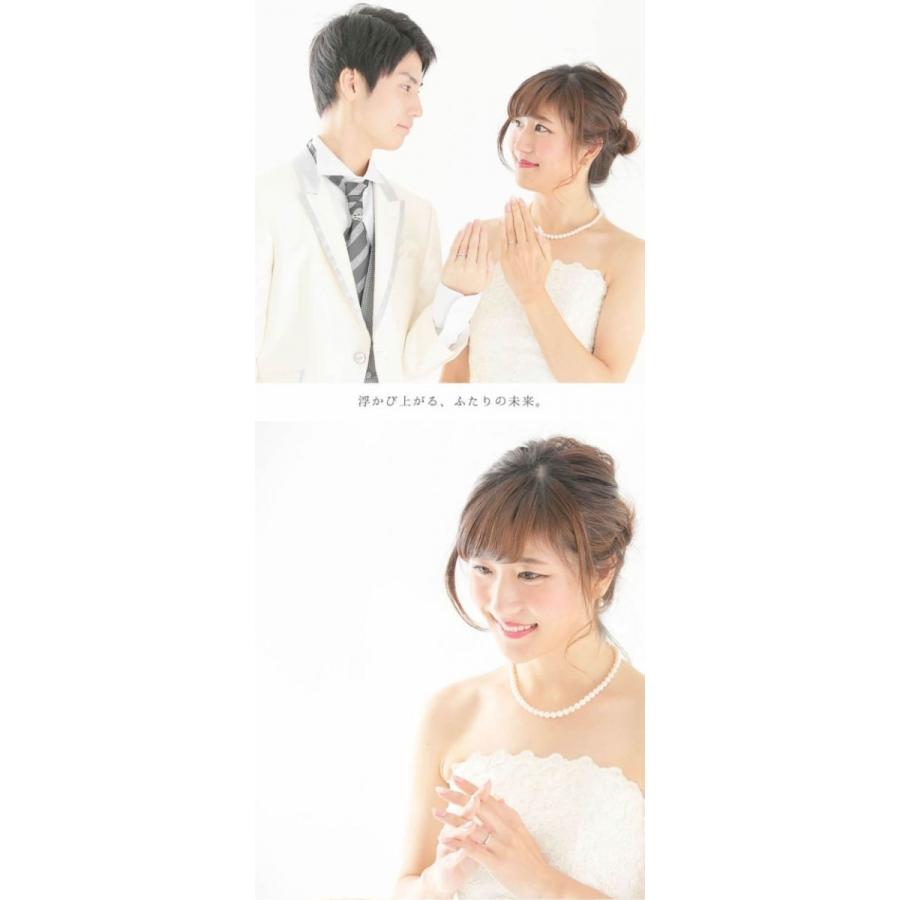 結婚指輪 プラチナ ペア 安い 指輪 ペア マリッジリング 40代 セミオーダーメイド プラチナ ペアリング PT950-024R-KS* (S28)の画像