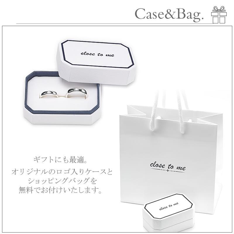 ペアリング カップル 人気 2個セット 刻印 安い 指輪 ペア レディース メンズ ブランド close to me SR14-019PG-BK｜select-alei｜08