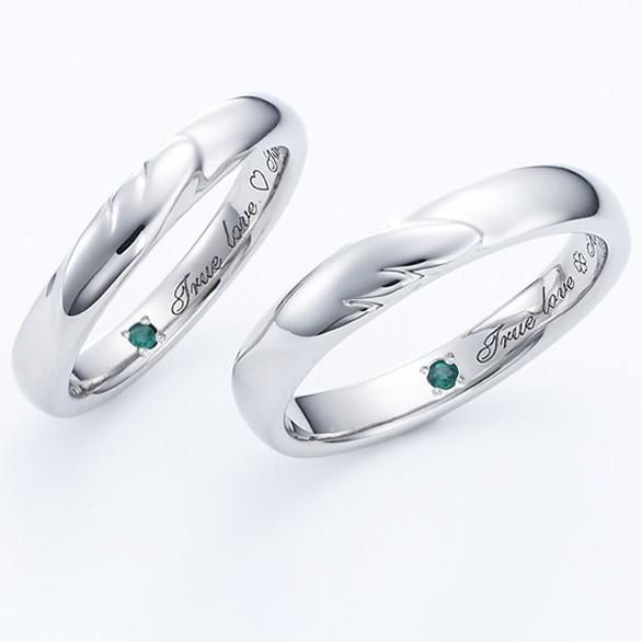 ペアリング ステンレス カップル 2個セット 刻印 結婚指輪 ペア 40代 50代 ステンレスリング セミオーダーメイド ST100R-KS* (S28)の画像