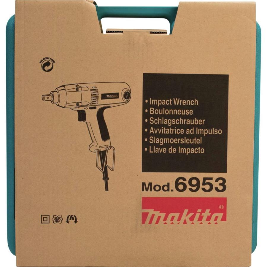 久留米】【引き取り限定】【品】makita マキタ 6953 インパクトレンチ 