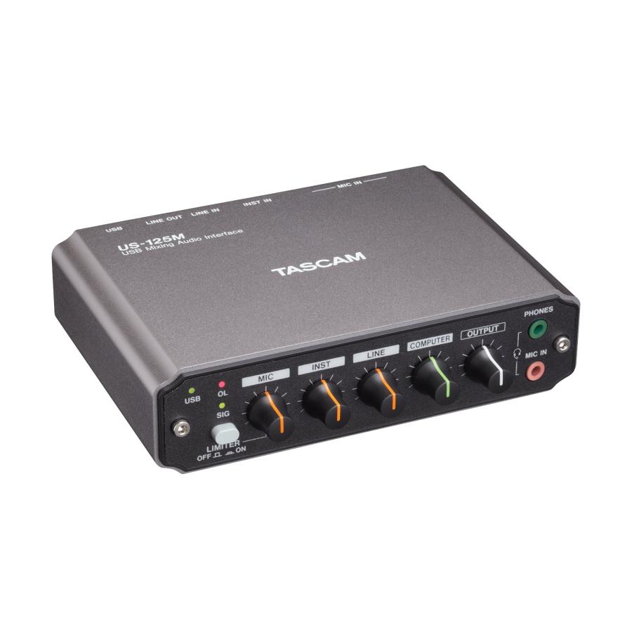 TASCAM オーディオインターフェース US-125Mの画像