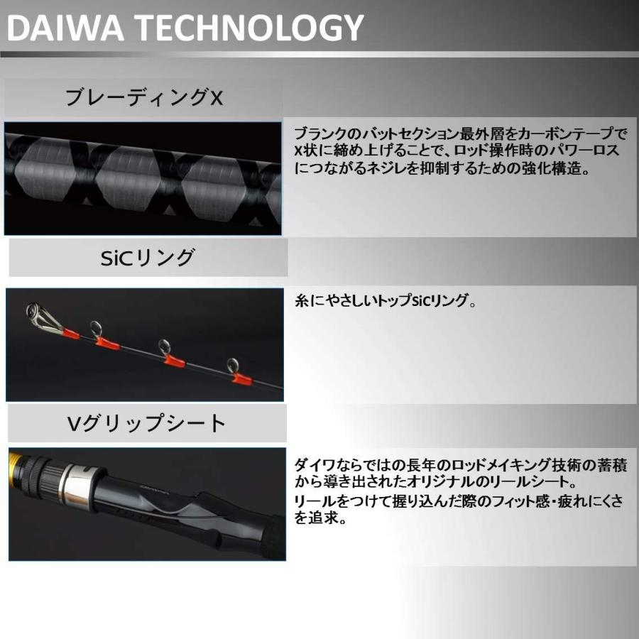 ダイワ(DAIWA) 船竿 タコ X 150 釣り竿の画像