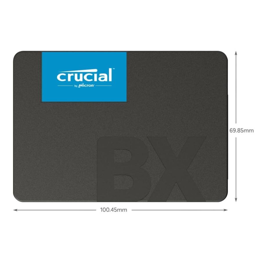 Crucial (クルーシャル) 240GB 内蔵SSD BX500SSD1 シリーズ 2.5インチ