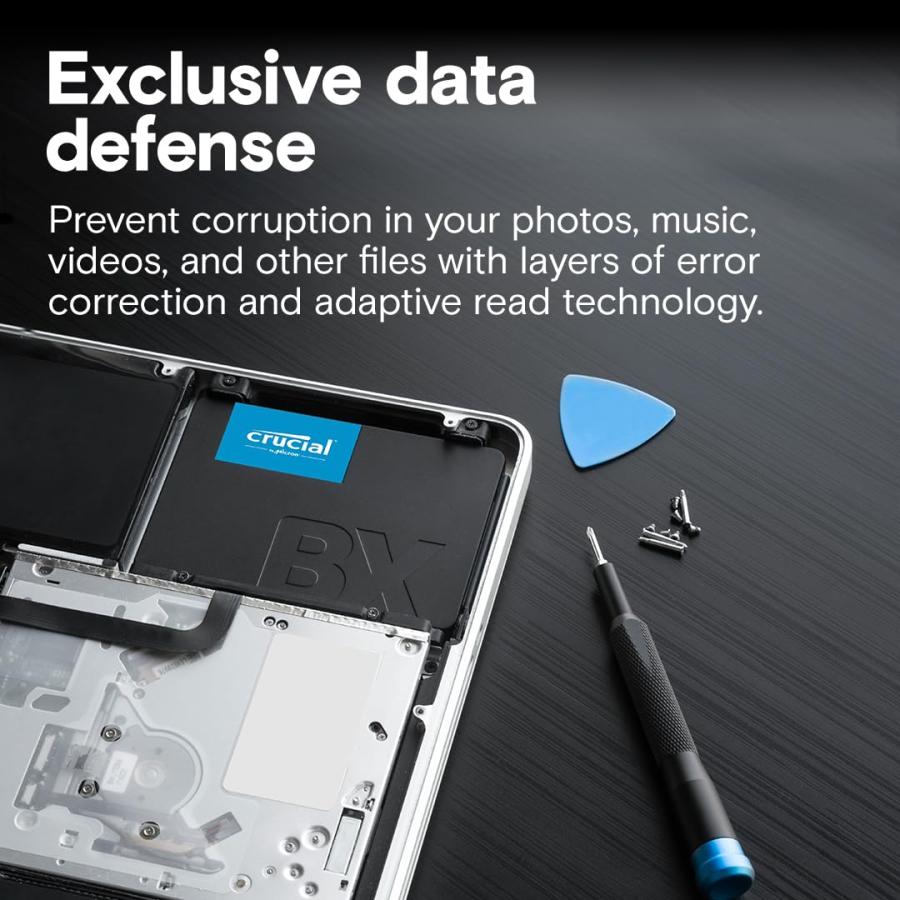 Crucial (クルーシャル) 240GB 内蔵SSD BX500SSD1 シリーズ 2.5インチ