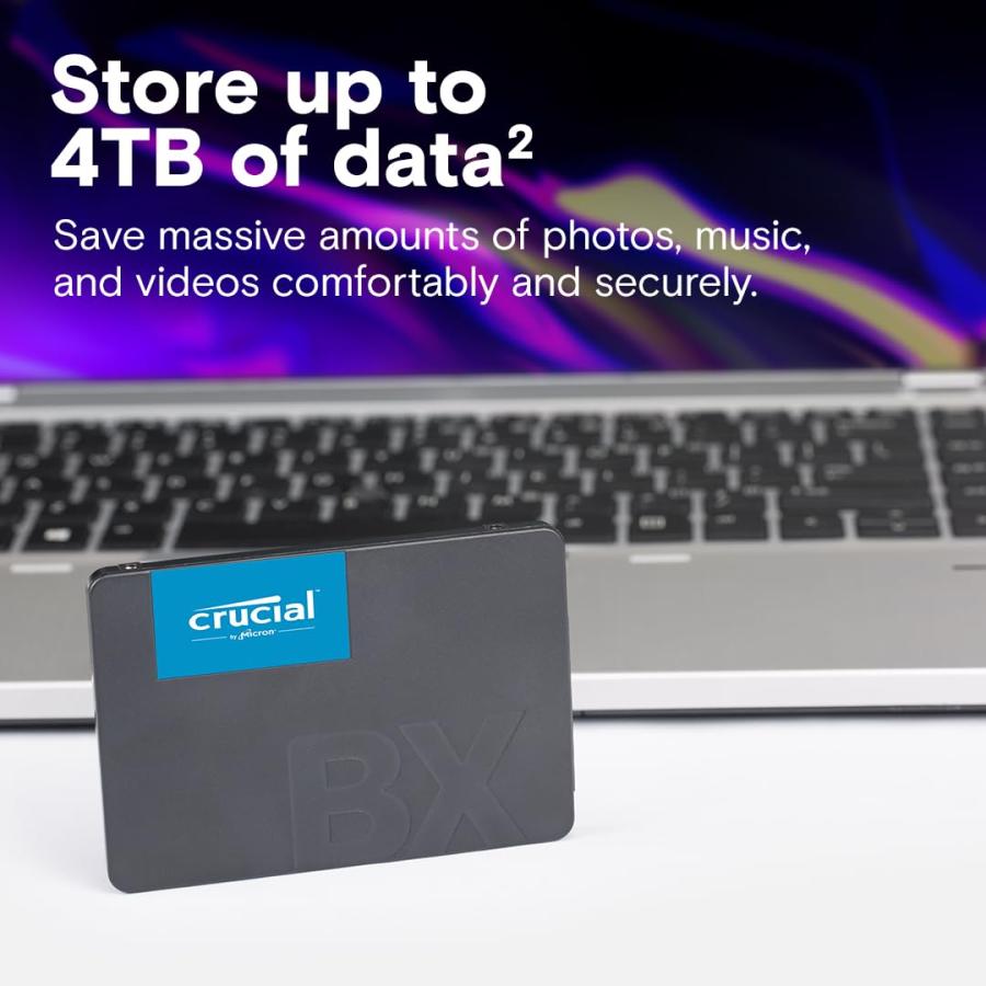 Crucial (クルーシャル) 240GB 内蔵SSD BX500SSD1 シリーズ 2.5インチ