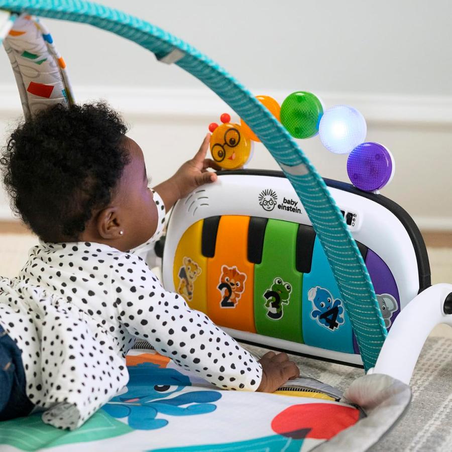 ベビーアインシュタイン Baby Einstein 4 in 1 キッキンチューンズ・ジム 【0ヶ月〜】 音楽 ライト 知育玩具 楽器 室内遊具 新生_1