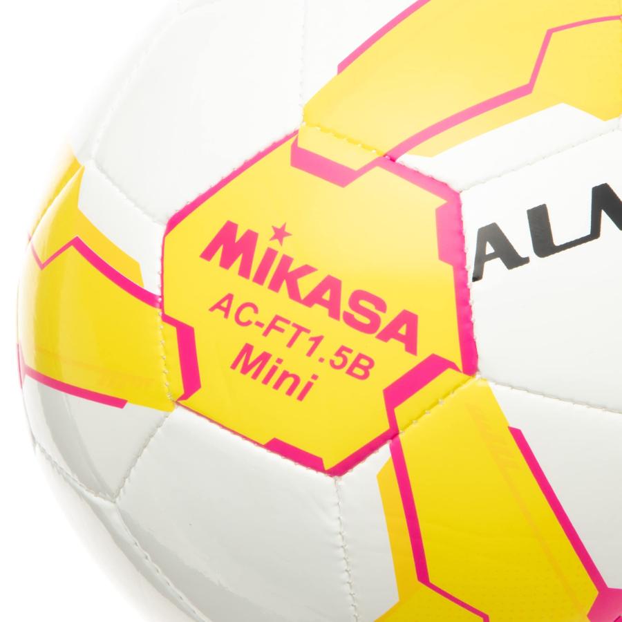 ミカサ(MIKASA) 記念品用マスコットボール・サインボール(サッカー) AC-FT1.5B-YP-50 黄/ピンク｜select-apollon｜02