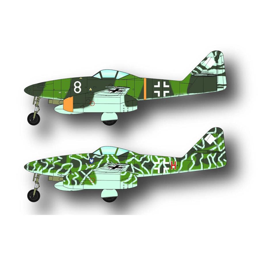 童友社 1/72 ドイツ軍 メッサーシュミット Me262A-1a プラモデル｜select-apollon｜05