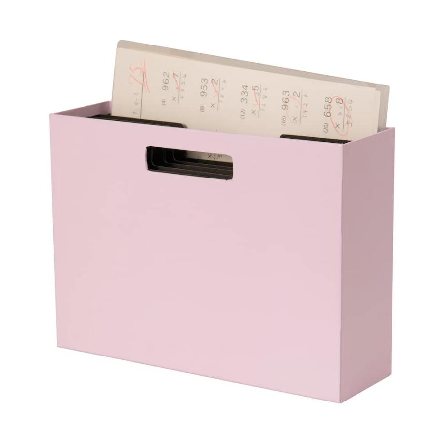 ナカバヤシ ハウスタディ 仕切りケース付きファイルボックス ラベンダー HSD-FB01LA |  | 03